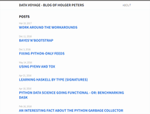 Tablet Screenshot of holger-peters.de